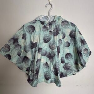 Columbia rain poncho  youth XS  (6/7)